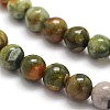 Round Natural Rhyolite Jasper Beads Strands G-N0166-39-4mm-2