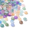 Baking Paint Imitation Jade Glass Beads DGLA-C005-A01-3x6mm-01-1