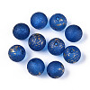 Baking Paint Glass Beads DGLA-N014-8mm-01A-1