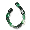 Natural Banded Agate Beads Strands G-K392-B09-13x18mm-3
