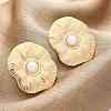 304 Stainless Steel Stud Earrings EJEW-B108-10G-1