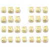 Brass Beads KK-G548-22G-1