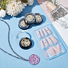 4 Boxes 4 Styles Brass Cabochons MRMJ-OC0003-94-5