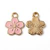 Alloy Enamel Charms X-ENAM-S121-121B-1