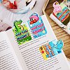 20 Sheets Cartoon Paper Bookmark AJEW-Q148-03-8