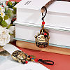2Pcs Brass Pendant Decoration HJEW-FH0001-72-4