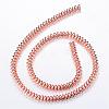 Electroplate Non-magnetic Synthetic Hematite Bead Strands G-Q465-20RG-2