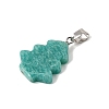Natural & Synthetic Mixed Gemstone Pendants GG-CBAFDA5-01-2