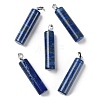 Natural Lapis Lazuli Dyed Pendants G-E603-02P-02-1