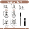 215Sets 6 Styles Alloy Jewelry Box Drawer Handles FIND-ME0001-38-2