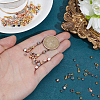 180Pcs 9 Styles Brass Beads KK-BBC0025-82-3