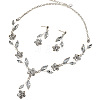 Alloy Rhinestone Jewelry Sets FS-WG30807-01-3