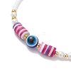 Glass Seed Beads Braided Bead Bracelets BJEW-MZ00211-03-3