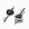 Natural & Synthetic Gemstone Pendants G-I321-06P-4