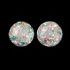 Resin Imitation Opal Cabochons RESI-E042-07B-2