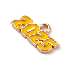 Alloy Enamel Pendants ENAM-C025-01KCG-01-2