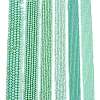 Electroplate Opaque Solid Color Glass Beads Strands LS-EGLA-A044-P3mm-L14-2