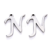 Tarnish Resistant 201 Stainless Steel Charms STAS-R105-N-1
