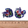 Acrylic Pendants BACR-T001-02E-3