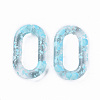 Transparent Acrylic Linking Rings OACR-N009-013B-07-2
