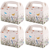 12Pcs Folding Paper Gift Boxes CON-WH20001-18A-1
