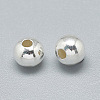 925 Sterling Silver Beads STER-T002-239S-5mm-2