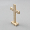 Wooden Cross Display Decorations DIY-WH0899-50-1