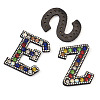 Cloth Iron On Alphabet Patches X-FIND-TAC0002-03-3