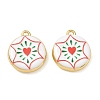 Printed Brass Pendants KK-CBAF9BC-15G-01-1