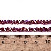 Electroplate Transparent Glass Beads Strands GLAA-N021-4mm-26-2
