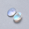 Transparent Spray Painted Glass Charms GLAA-R211-05-D03-2
