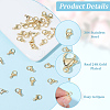 100Pcs 304 Stainless Steel Lobster Claw Clasps STAS-BBC0009-39D-G-6