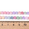 Anti-Tarnish Electroplate Glass Beads Strands GLAA-T028-6mm-02M-4