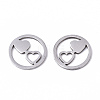 Valentine's Day 201 Stainless Steel Charms STAS-N091-104-2