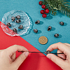 12Pcs 304 Stainless Steel European Beads STAS-HS0001-05-3