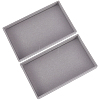 Rectangle Wood Covered with Velvet Jewelry Trinket Display Trays AJEW-WH20054-062K-02-1