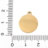 Buddhist 304 Stainless Steel Pendants SA-CBAE30B-02A-G-3