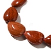 Natural Red Jasper Beads Strands G-I377-A25-4