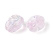 Handmade Foil Glass Beads Strands FOIL-N033-02G-3
