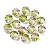 633Pcs Transparent Two Tone Acrylic Beads MACR-K359-22C-1