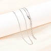 Non-Tarnish 304 Stainless Steel Cable Chain Necklaces NJEW-M176-14-A-5