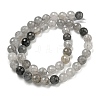 Natural Cloudy Quartz Beads Strands G-E571-A08-02-3