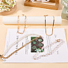 Alloy & Imitaiton Pearl Necklaces Set NJEW-WH20007-02C-3