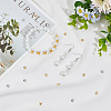 2000Pcs 2 Colors Multi-Petal Iron Bead Caps IFIN-SC0001-79-3