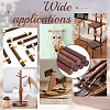 Waxed Round Wooden Sticks WOOD-OC0004-01D-6