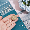 60Pcs 6 Styles Rack Plating Brass Spacer Beads KK-PH0006-89-3
