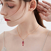20Pcs 4 Colors Zinc Alloy Enamel Pendants ENAM-CJ0001-107-6