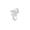 Non-Tarnish 304 Stainless Steel 12 Constellations/Zodiac Signs Open Cuff Ring for Women RJEW-S405-156P-I-3