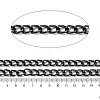 Oxidation Aluminum Cuban Link Chains CHA-S002-03B-3