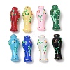 Glass Enamel Beads GL-CBA33A9-01-1